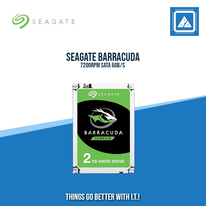 SEAGATE 1TB BARRACUDA 7200RPM SATA 6GB/S 64MB SEAGATE 1TB BARRACUDA 7200RPM SATA 6GB/S 64MB